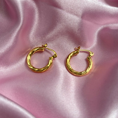 GOLD HOOPS